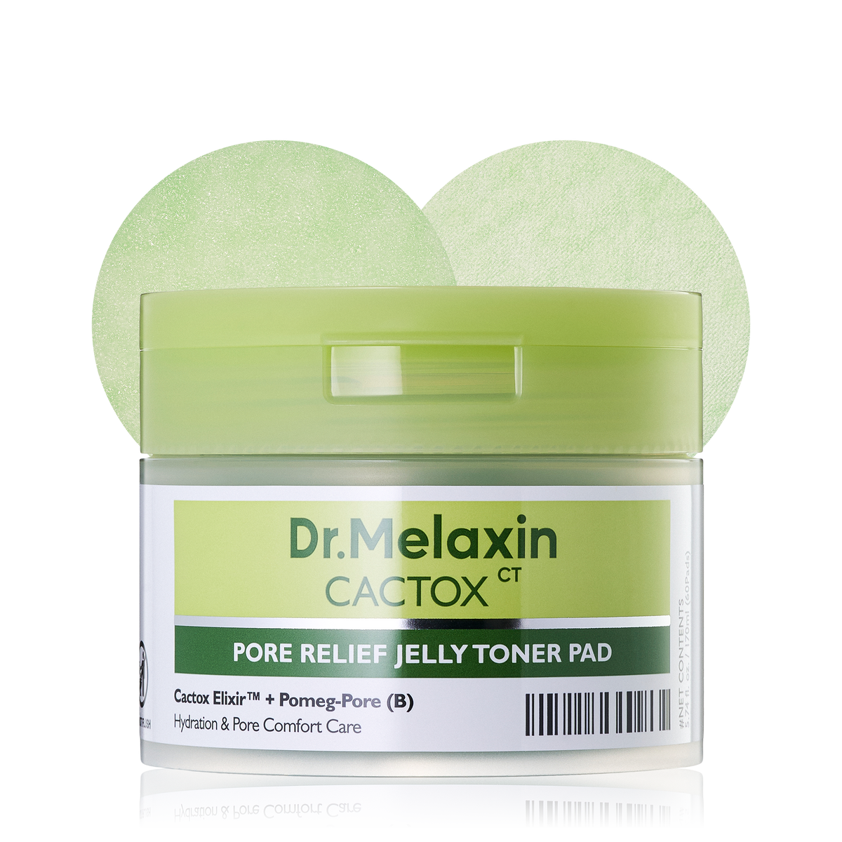 Cactox Pore Relief Jelly Toner 60 Pads